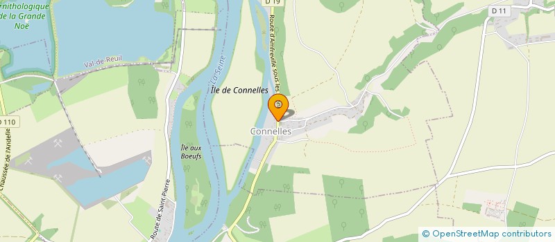 localisation de l'entreprise PLOMBERIE SEINE EURE  CONNELLES