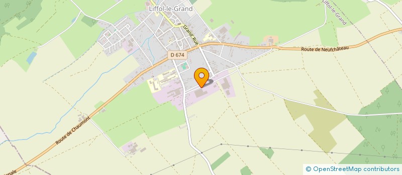 localisation de l'entreprise PLOMBERIE SERVICES à LIFFOL-LE-GRAND