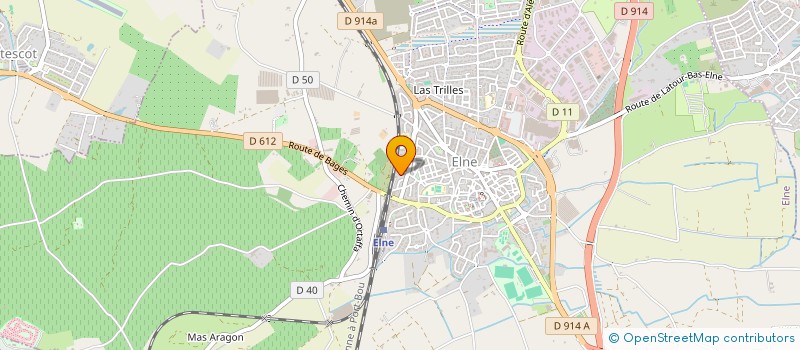 localisation de l'entreprise PLOMBERIE SERVICES PEINAZO  ELNE