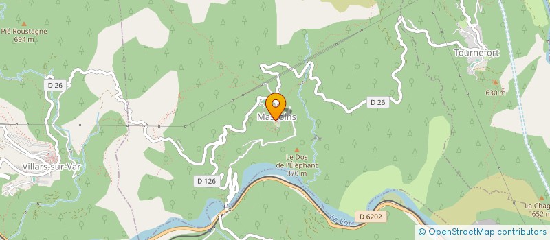 localisation de l'entreprise PLOMBERIE STEPHANE  MASSOINS