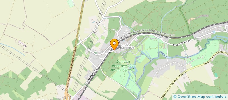 localisation de l'entreprise PLOMBERIE SUD ESSONNE  CHAMARANDE