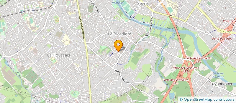 localisation de l'entreprise PLOMBERIE SUD LOIRE à REZE