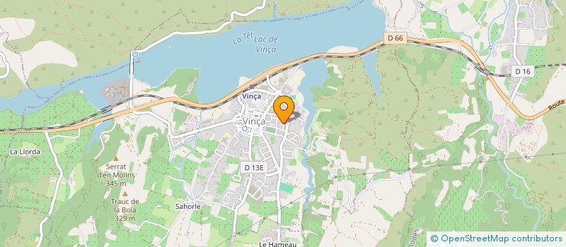 localisation de l'entreprise PLOMBERIE VINCANNAISE  VINCA