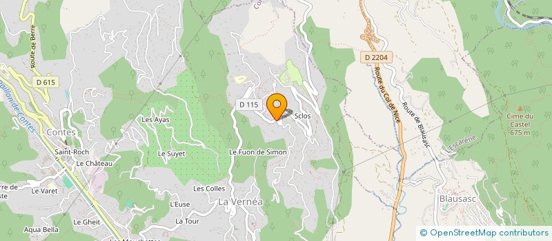 localisation de l'entreprise PLOMBERIE ZINGUERIE DU PAYS DES PAILLONS à CONTES