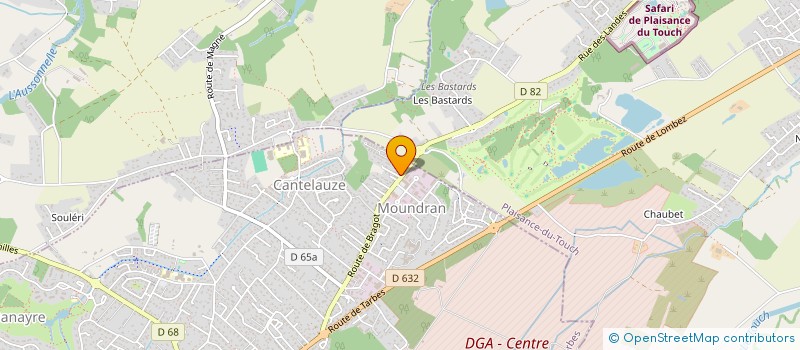 localisation de l'entreprise PLOMBIER 31  SAINTE-FOY-DE-PEYROLIERES