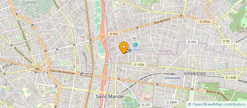 localisation de l'entreprise PLOMBIER.COM à MONTREUIL