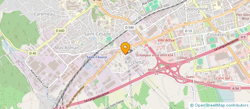 localisation de l'entreprise PLOMBIS SANIMAT à NIMES