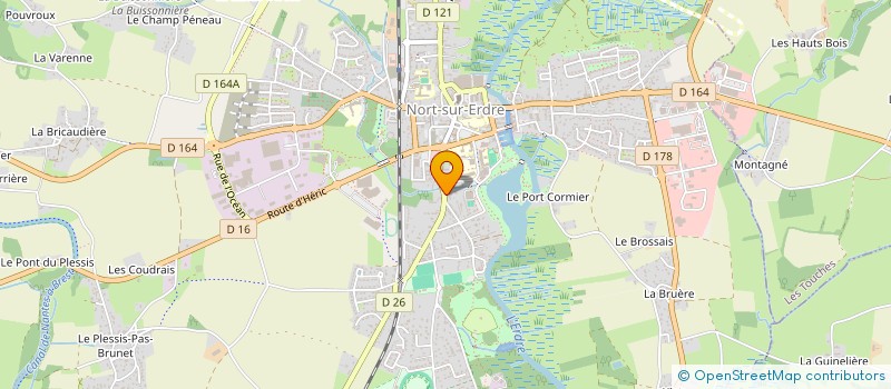 localisation de l'entreprise PLOMEIS  NORT-SUR-ERDRE