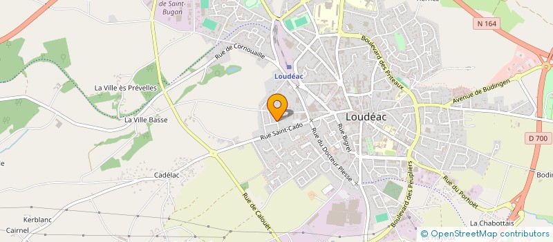 localisation de l'entreprise PLONGEE CENTRE BRETAGNE (P.C.B.) LOUDEAC ACTIVITES SUBAQUATIQUES à LOUDEAC