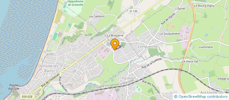 localisation de l'entreprise PLONGEE CHAUSEY LOISIR  DONVILLE-LES-BAINS