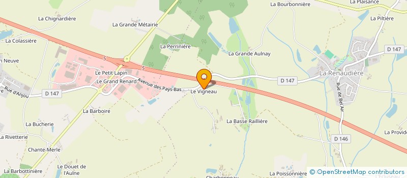 localisation de l'entreprise PLONGEE DES TROIS PROVINCES à SEVREMOINE