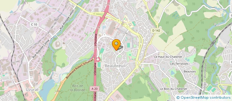 localisation de l'entreprise PLONGEE ECOLE EVASION LIMOGES à LIMOGES