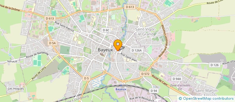 localisation de l'entreprise PLONGEE GOURMANDE à BAYEUX