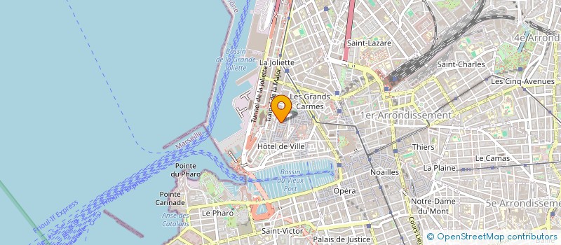 localisation de l'entreprise PLONGEE LE DANTES'QUE  MARSEILLE