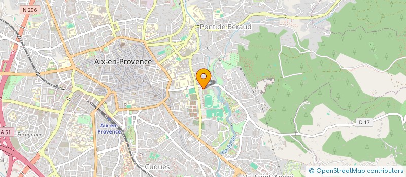 localisation de l'entreprise PLONGEE PAYS D'AIX  AIX EN PROVENCE