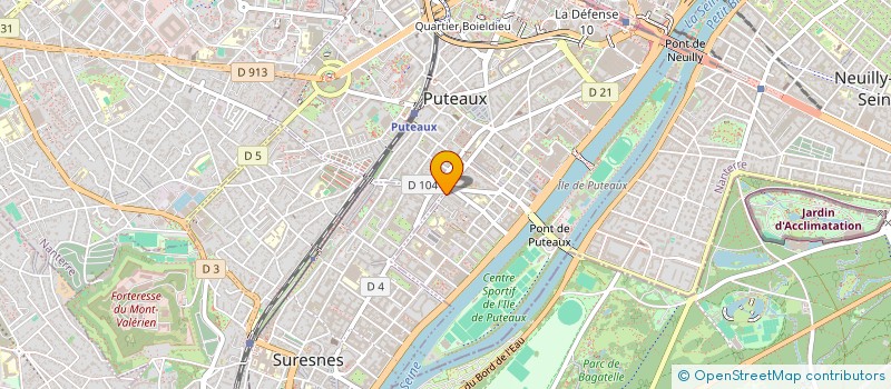 localisation de l'entreprise PLONGEON RH  PUTEAUX