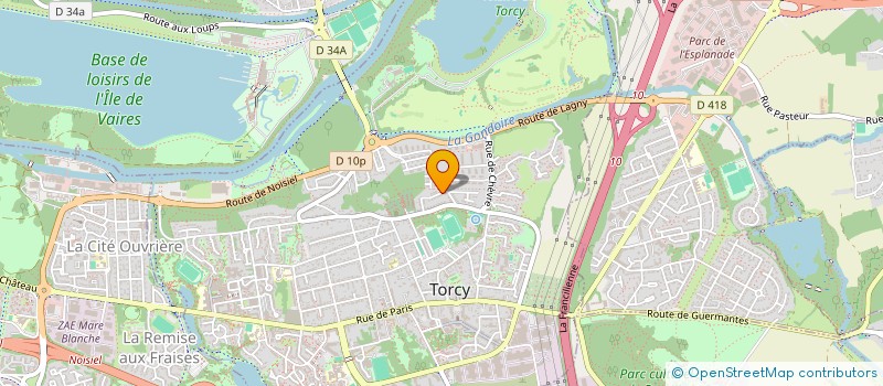 localisation de l'entreprise PLONGEURS SANS FRONTIERES  TORCY