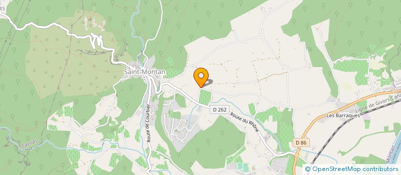 localisation de l'entreprise PLOOC'S PLOC'S  SAINT-MONTAN