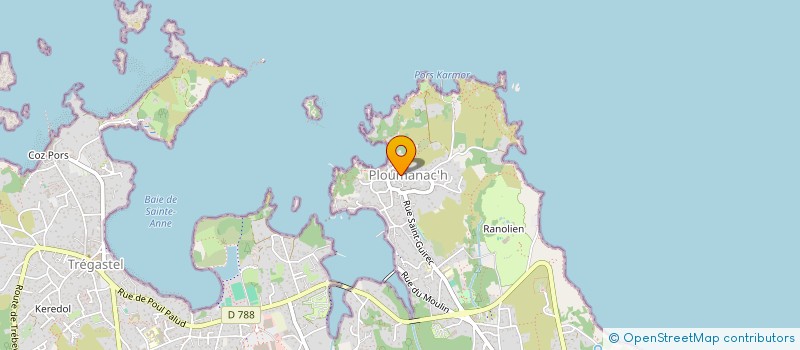 localisation de l'entreprise PLOOM'INVEST  PERROS-GUIREC