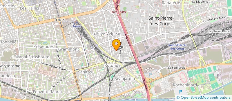 localisation de l'entreprise PLOP ARCHITECTES  TOURS