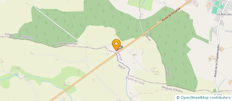 localisation de l'entreprise PLOT PERE ET FILS  LA SELLE-CRAONNAISE