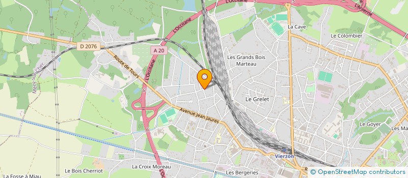 localisation de l'entreprise PLOTON SERVICES à VIERZON