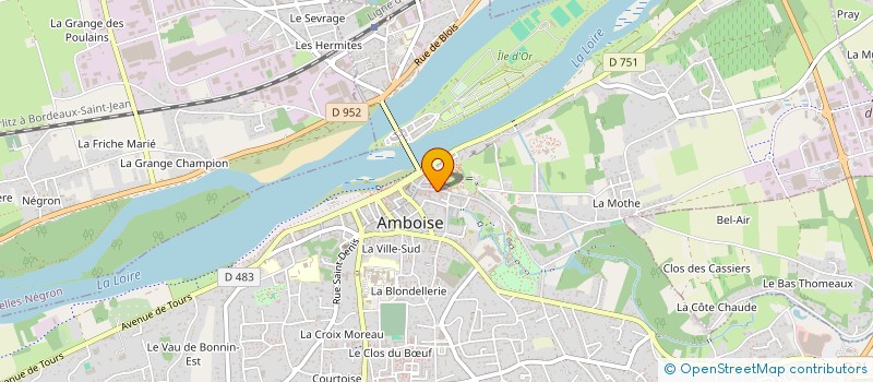 localisation de l'entreprise PLOU-MARTIN  AMBOISE