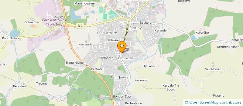 localisation de l'entreprise PLOUAY AUTOMOBILES à PLOUAY