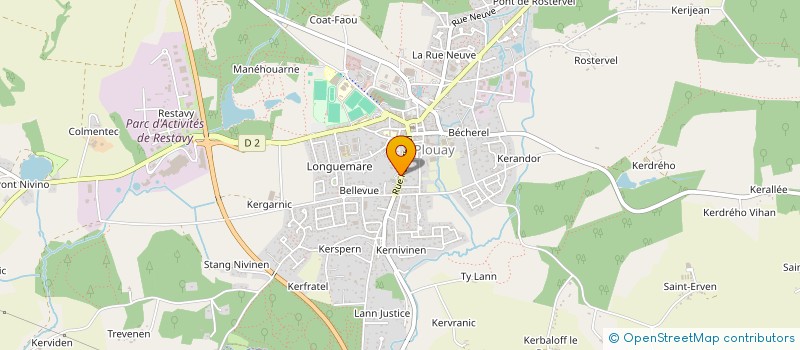 localisation de l'entreprise PLOUAY CYCLISME ORGANISATION  PLOUAY