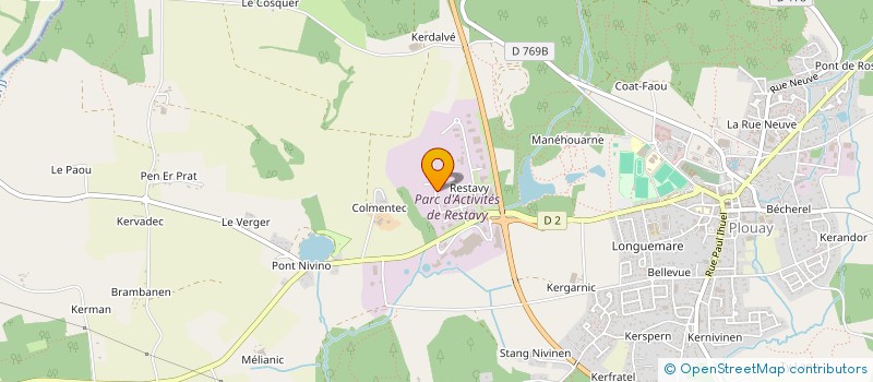 localisation de l'entreprise PLOUAY MATERIEL à PLOUAY