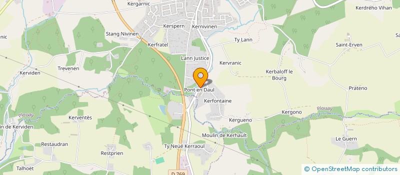 localisation de l'entreprise PLOUAY MOTOCULTURE à PLOUAY