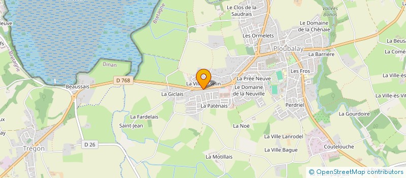 localisation de l'entreprise PLOUBADIS à BEAUSSAIS-SUR-MER