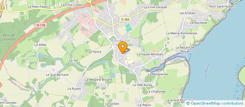 localisation de l'entreprise PLOUER IN JAZZ  PLOUER-SUR-RANCE