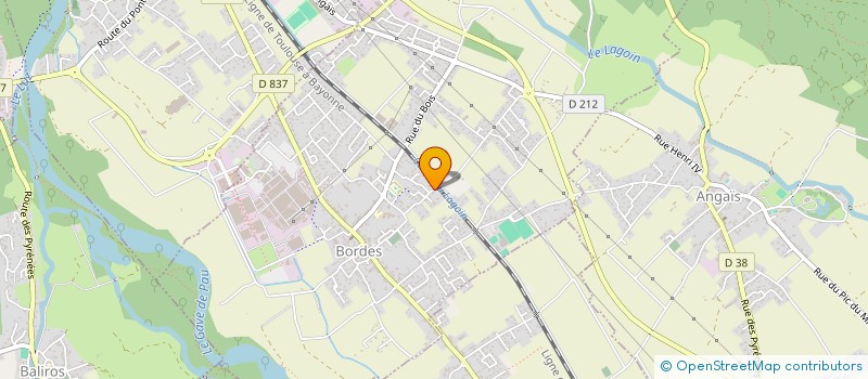 localisation de l'entreprise PLOUF PISCINES  BORDES