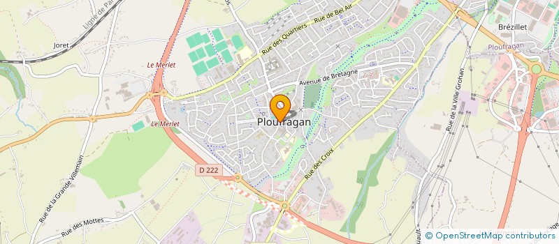 localisation de l'entreprise PLOUFRAGAN HANDBALL à PLOUFRAGAN