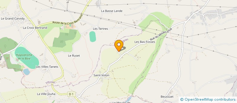 localisation de l'entreprise PLOUFRAGAN V.T.T.  PLEDRAN