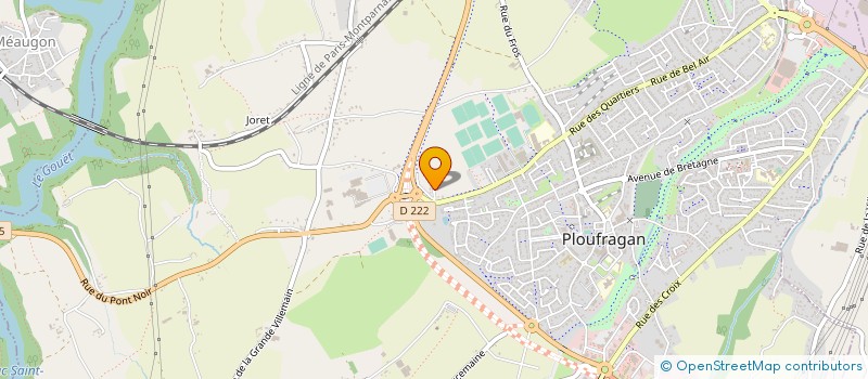 localisation de l'entreprise PLOUFRAGANAISE DE TRAVAUX PUBLICS à PLOUFRAGAN