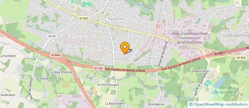 localisation de l'entreprise PLOUG AND CO à SAUTRON