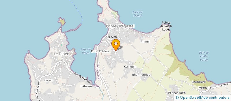 localisation de l'entreprise PLOUGASNOU OPTIQUE  PLOUGASNOU