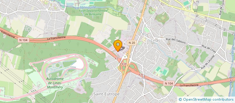 localisation de l'entreprise PLOUGONVEN  MARCOUSSIS