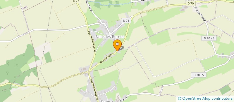 localisation de l'entreprise PLOUGRESCANT  SAINS-LES-PERNES