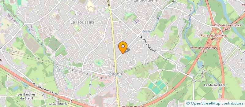 localisation de l'entreprise PLOUHINEC GUILBAUD  REZE