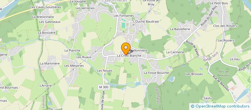 localisation de l'entreprise PLOUM  SAVONNIERES