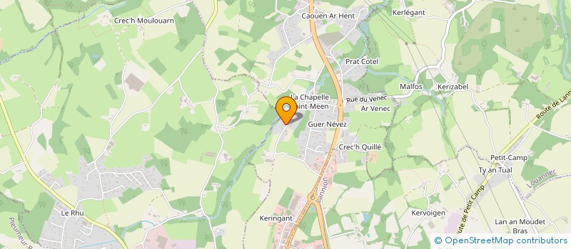 localisation de l'entreprise PLOUM' PLACE ST GUIREC  SAINT-QUAY-PERROS