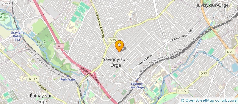 localisation de l'entreprise PLOUTOS à SAVIGNY-SUR-ORGE