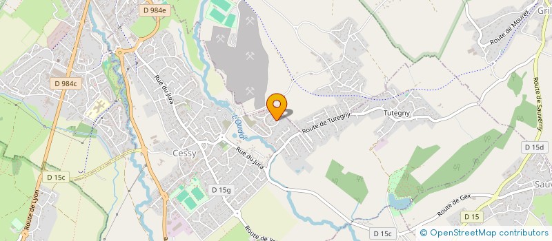 localisation de l'entreprise PLOUTOS  CESSY