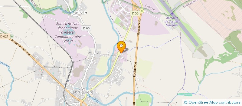 localisation de l'entreprise PLOVITRAGE81  CASTRES