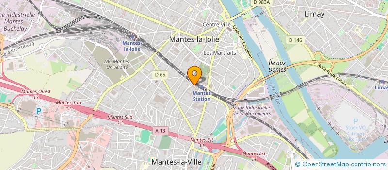 localisation de l'entreprise PLOXON  MANTES-LA-VILLE