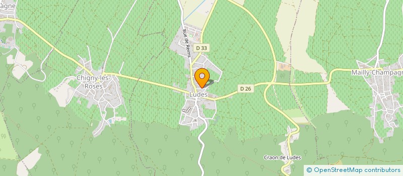 localisation de l'entreprise PLOYEZ-JACQUEMART à LUDES