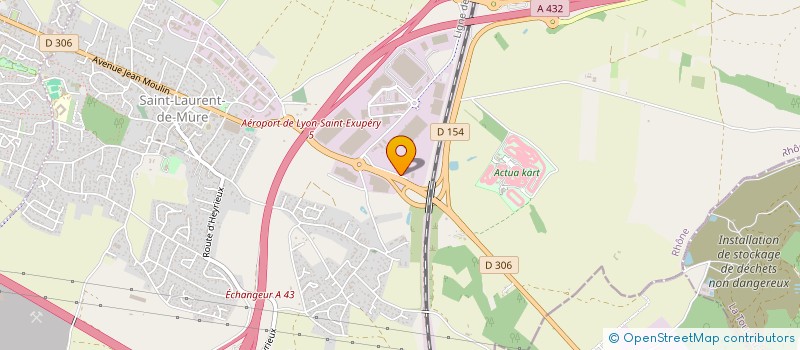 localisation de l'entreprise PLP  SAINT-LAURENT-DE-MURE